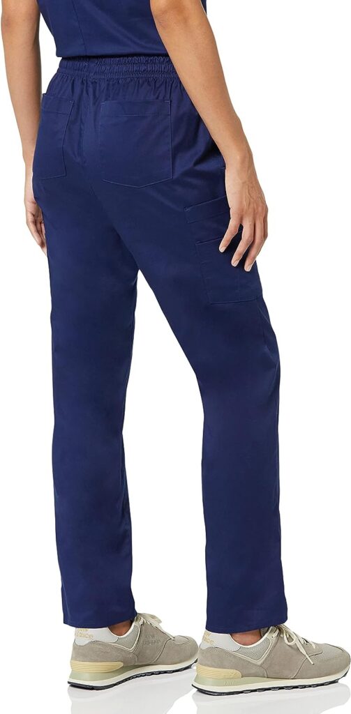 Amazon Essentials Womens Quick-Dry Stretch Scrub Pants (Available in Plus Size)