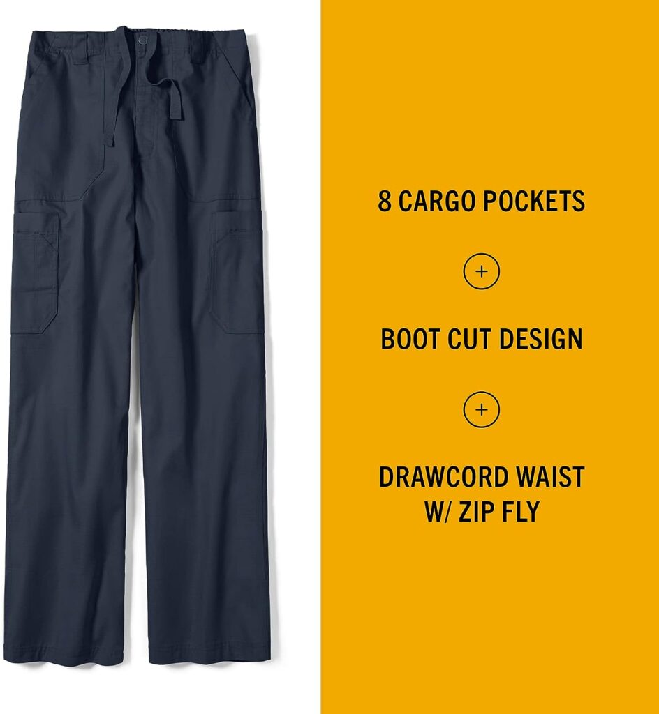 Carhartt Mens Tall Size Ripstop Multi-Cargo Scrub Pant