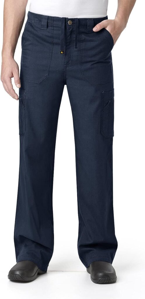 Carhartt Mens Tall Size Ripstop Multi-Cargo Scrub Pant