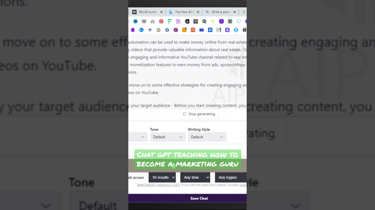 ChatGPT teaching how to be an expert #chatgpt #bitcoin #youtubeautomation