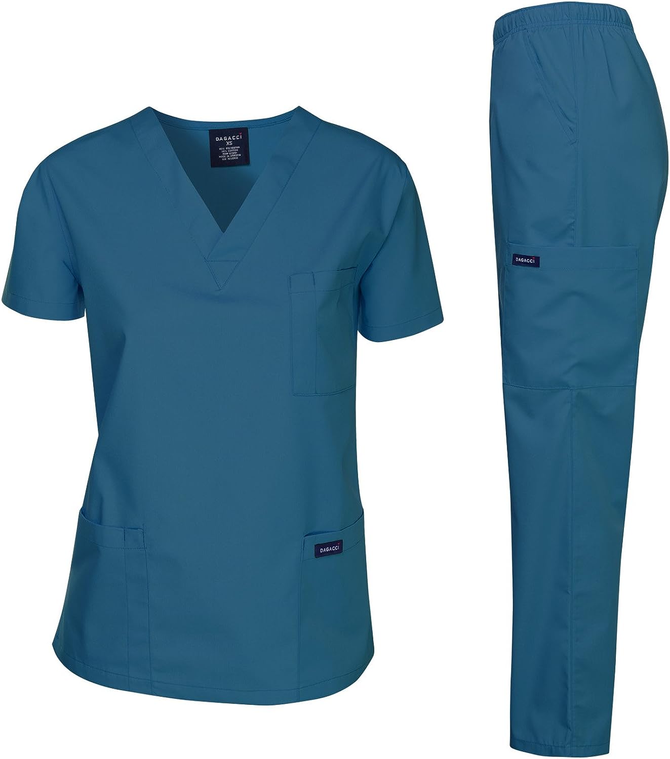 Dagacci Scrubs Medical Uniform Set Review