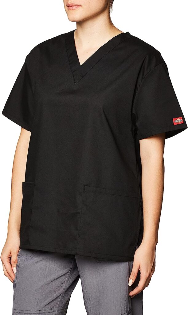 Dickies Womens EDS Signature Scrubs 86706 Missy Fit V-Neck Top