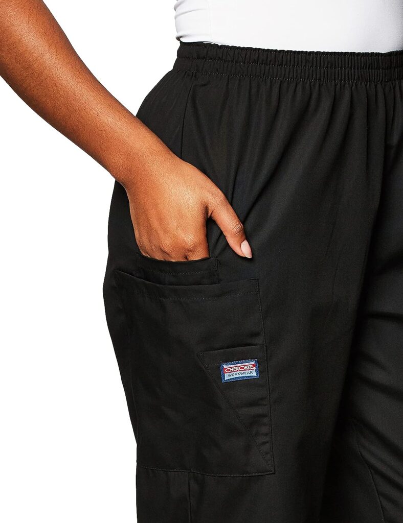 Scrub Pants for Women Workwear Originals Pull-On Elastic Waist 4200