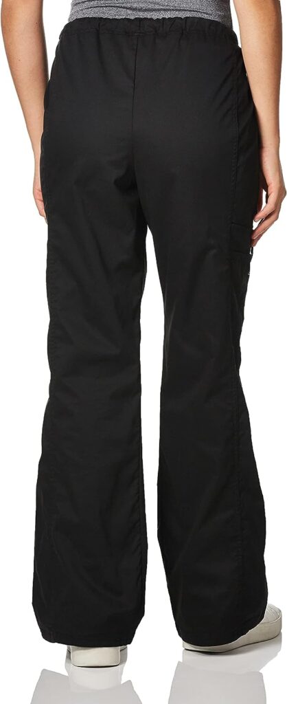 Scrubs for Women Workwear Core Stretch Drawstring Cargo Scrub Pants 4044