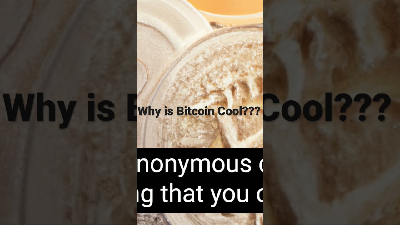 Why is Bitcoin Cool???