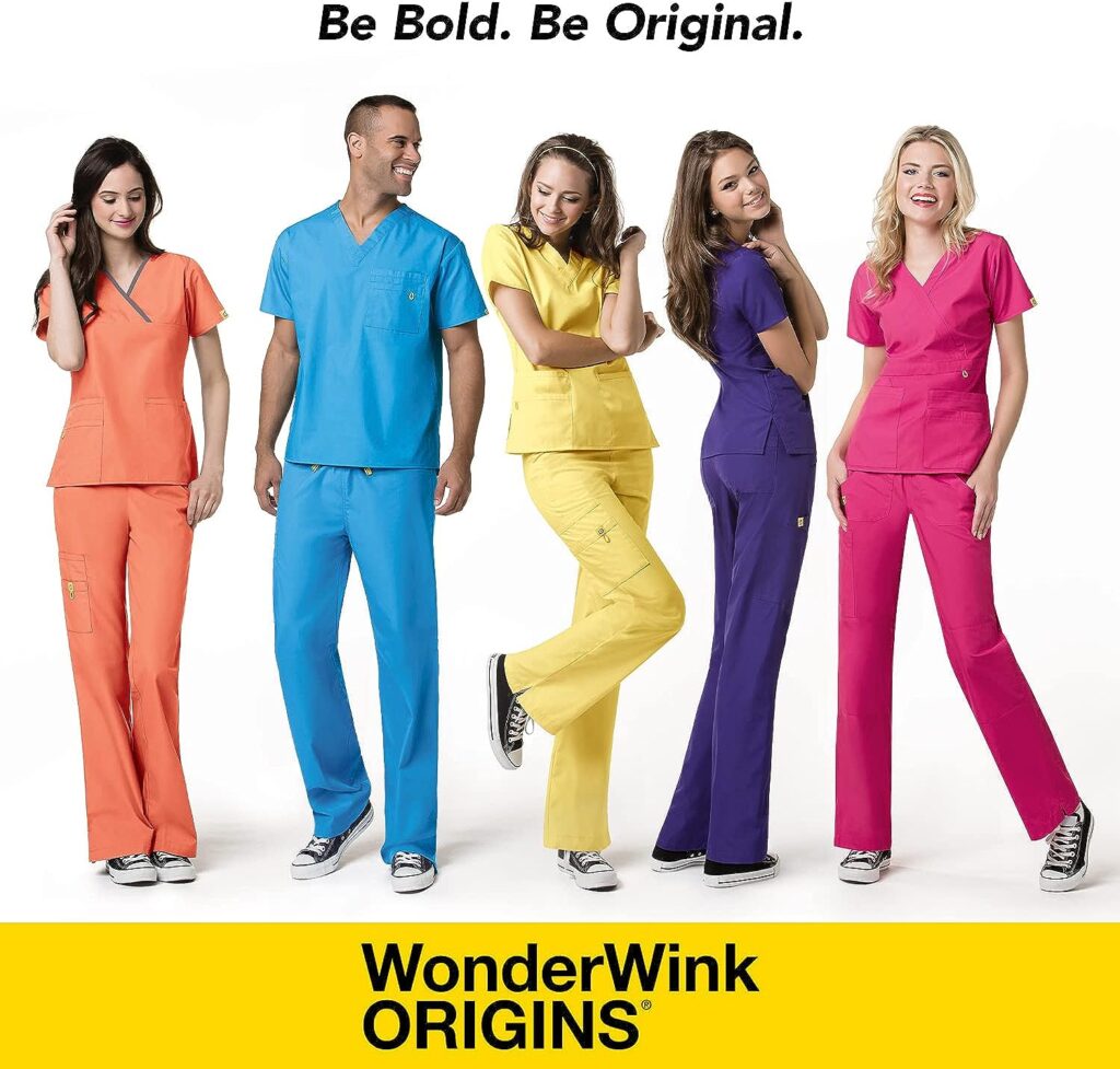 WonderWink Womens Origins Bravo Scrub Top